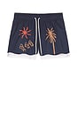 view 4 of 4 TRUNKS NATACIÓN in Plain Navy