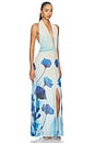 view 2 of 4 Micelia Long Dress in Blue