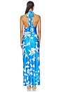 view 3 of 3 Kim Neel Long Dress in Blue