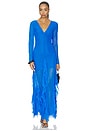 view 1 of 3 Galene Long Dress in Blue