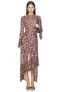 view 1 of 3 Kotiya Long Dress in Brown