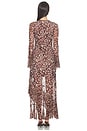 view 4 of 3 Kotiya Long Dress in Brown