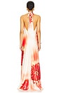 view 3 of 3 Acidic Long Dress in Red