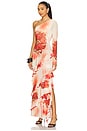 view 1 of 4 Glowvine Long Dress in Red