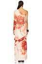 view 4 of 4 Glowvine Long Dress in Red