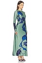 view 3 of 4 Lim in Bloom Maxi Dress in Green