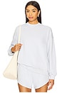 view 1 of 5 Oversized Crew Sweatshirt in Mist