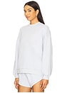 view 3 of 5 Oversized Crew Sweatshirt in Mist