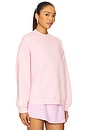 view 2 of 6 Oversized Crew Sweatshirt in Peony