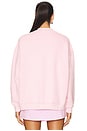 view 4 of 6 Oversized Crew Sweatshirt in Peony