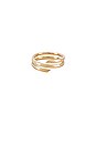 view 2 of 4 Gold Swirl Ring in Gold