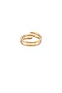 view 4 of 4 Gold Swirl Ring in Gold