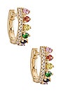 view 1 of 3 СЕРЬГИ CHLOE in Yellow Gold