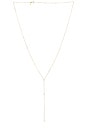 view 1 of 3 Diamond Callae Lariat Necklace in Yellow Gold
