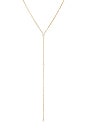 view 2 of 3 Diamond Callae Lariat Necklace in Yellow Gold