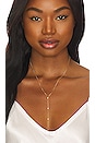 view 3 of 3 Diamond Callae Lariat Necklace in Yellow Gold