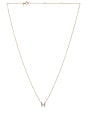 view 1 of 3 Diamond Flutter Necklace in 14k Yellow Gold