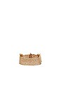 view 3 of 4 Diamond Bar Mesh Ring in 14k Yellow Gold