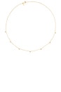 view 1 of 2 7 Diamond Sparkle Necklace in Yellow Gold