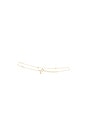 view 3 of 3 Multi Diamond Sparkle Anklet in Yellow Gold