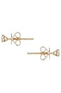 view 2 of 3 Solitaire Diamond Stud Earring in Gold