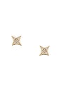 view 1 of 3 Diamond Sparkle Stud Earring in Gold