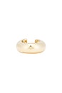 view 2 of 4 Jumbo Sasha Ear Cuff in Gold