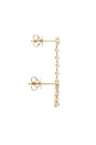 view 2 of 2 PENDIENTES LARGOS DIAMOND in Yellow Gold