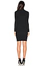view 3 of 3 VESTIDO JERSEY CUELLO ALTO in Black