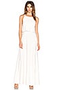 view 1 of 3 Layered Ribbed Maxi Dress in Off White