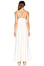 view 3 of 3 Layered Ribbed Maxi Dress in Off White