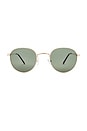 view 1 of 3 Rising Polarized Sunglasses in Gold & Dark Tort