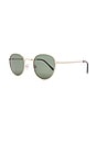 view 2 of 3 Rising Polarized Sunglasses in Gold & Dark Tort