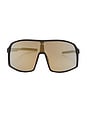 view 1 of 3 BLAZARS 선글라스 in Matte Black & Gold Mirror