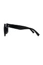 view 3 of 3 Kraz Sunglasses in Black & Smoke Mono Polarized