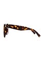 view 3 of 3 Kraz Sunglasses in Rose Tortoise & Rose Brown Gradient