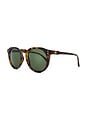 view 2 of 3 Nucleus Sunglasses in Dark Tortoise & Khaki Tint