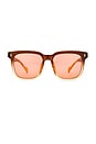 view 1 of 3 Lunar Sunglasses in Brown Grad & Cinnamon Tint