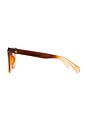 view 3 of 3 Lunar Sunglasses in Brown Grad & Cinnamon Tint