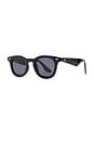 view 2 of 3 GAFAS DE SOL APERTURE in Black & Smoke Mono
