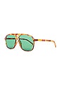 view 2 of 3 LUNETTES DE SOLEIL in Vintage Tort & Khaki Tint