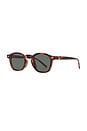 view 2 of 3 LUNETTES DE SOLEIL NYXIS  in Dark Tort & Khaki Mono