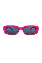 view 1 of 3 Ceres in Fuchsia & Smoke Mono