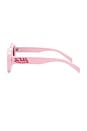 view 3 of 3 x Von Dutch Dazed Sunglasses in Pink Crush & Smoke Tint