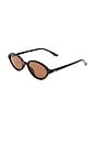view 2 of 3 LUNETTES DE SOLEIL PYXIS in Chocolate & Brown Mono