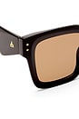 view 3 of 3 GAFAS DE SOL MAGNITUDE in Chocolate & Brown Mono