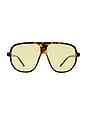 view 1 of 3 GAFAS DE SOL HYDRUS in Dark Tort & Sage Tint