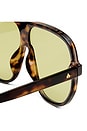 view 3 of 3 GAFAS DE SOL HYDRUS in Dark Tort & Sage Tint