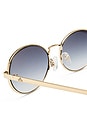 view 3 of 3 LUNETTES DE SOLEIL EPHERMERIS in Gold & Cool Smoke Gradient
