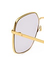 view 3 of 3 GAFAS DE SOL ALTAIR in Gold, Sand, & Lavender Tint